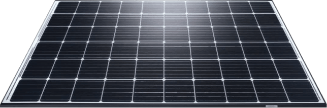Solar panel close up