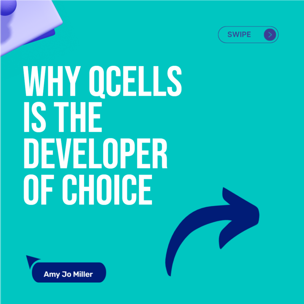 Why Qcells is the developer of choice