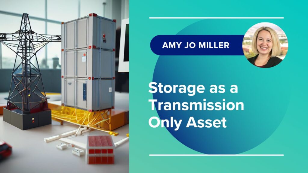 Storage as a transmission only asset