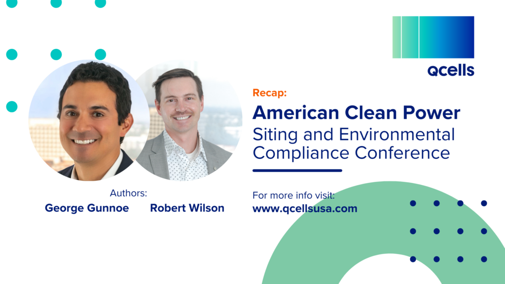 Qcells USA ACP Siting and Environmental Compliance Recap