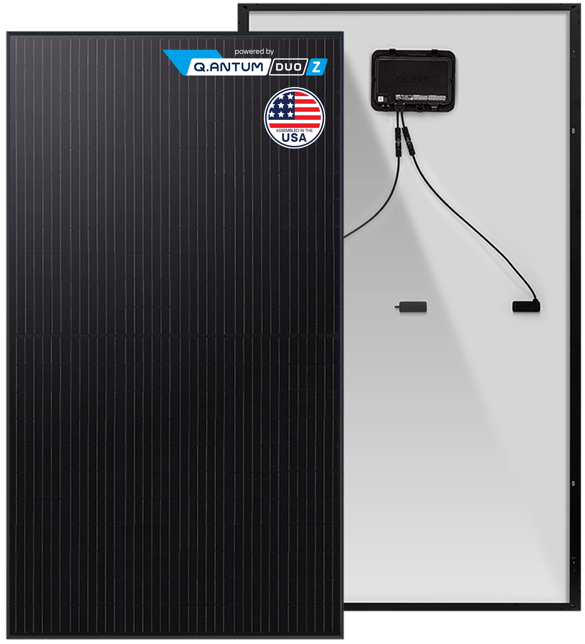 Q.PEAK DUO AC front and back